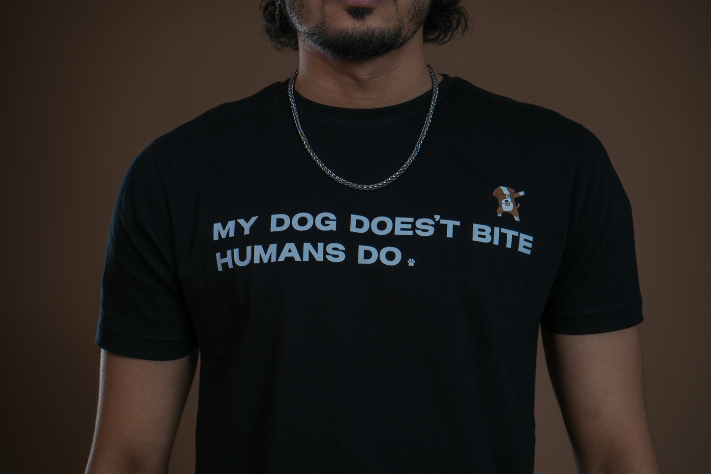 DOG WON'T BITE